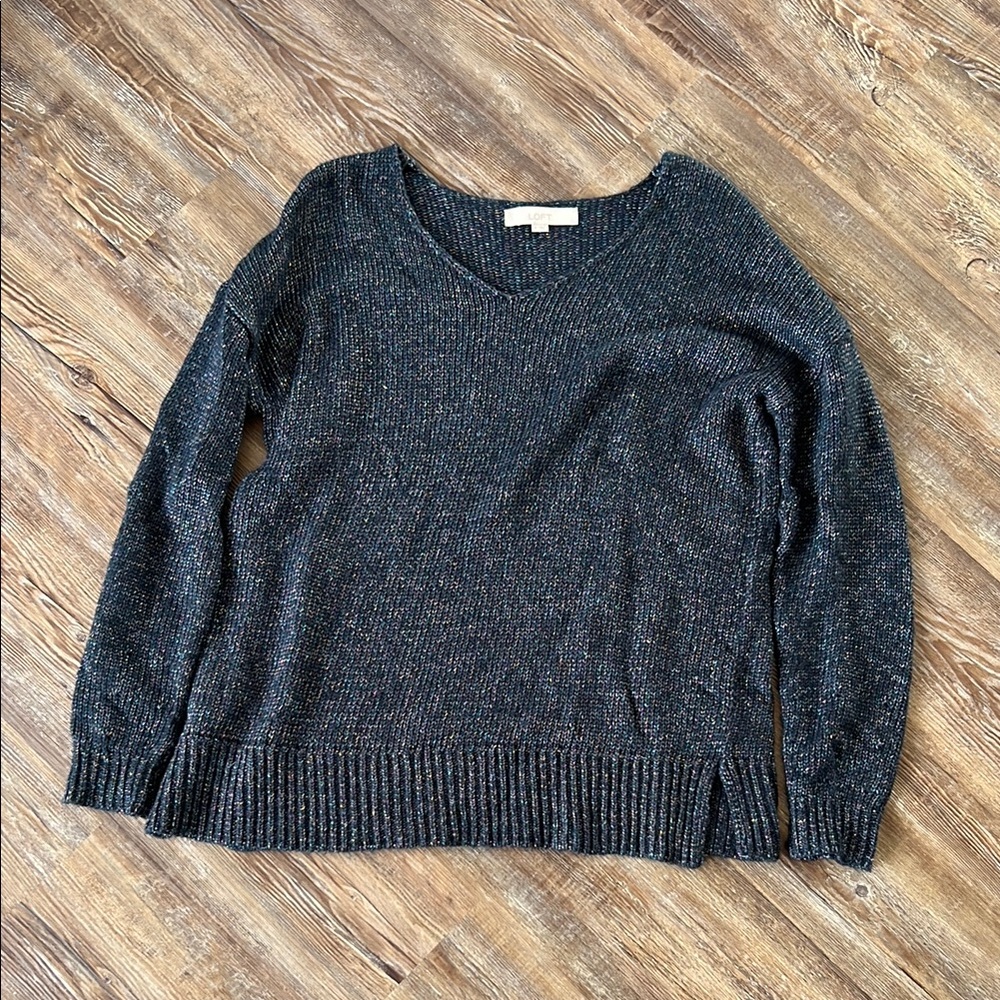 LOFT Women's Sparkly Sweater